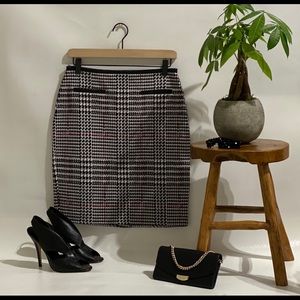 NWT Talbots houndstooth pencil skirt